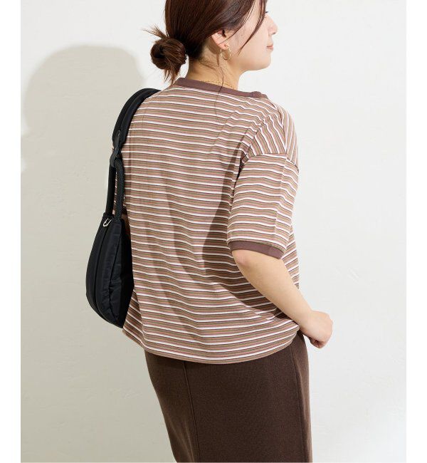 JOURNAL STANDARD「【STAR＆STRIPE】マルチボーダーリンガーT」|Tシャツ・カットソー|