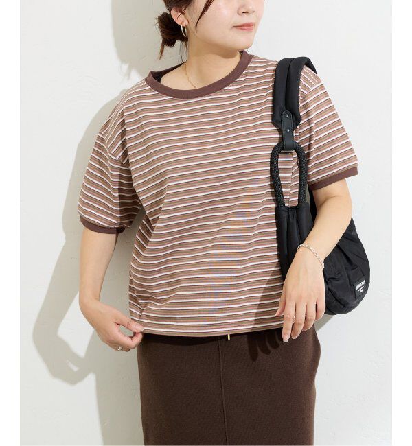 JOURNAL STANDARD「【STAR＆STRIPE】マルチボーダーリンガーT」|Tシャツ・カットソー|