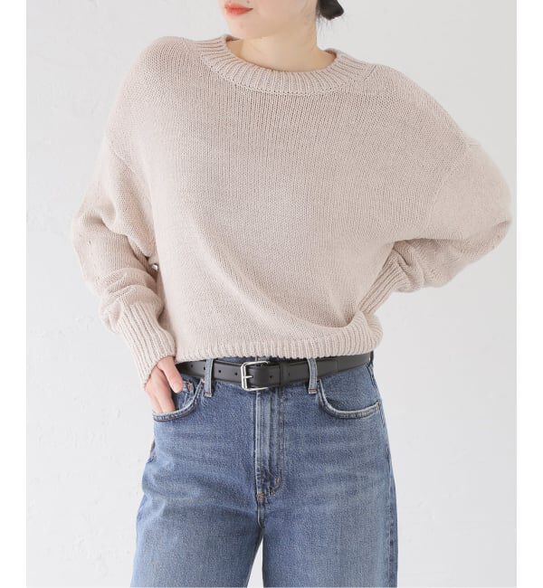 journal standard L'essage「【MAISON BOINET/メゾンボワネ】30MM BELT IN NAPPA LEATHER：ベルト」|ベルト|ブラック