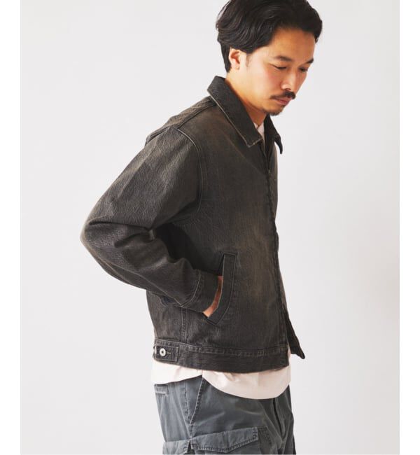 JOURNAL STANDARD relume「スモーキーデニム 11oz ジップブルゾン」|デニムジャケット|