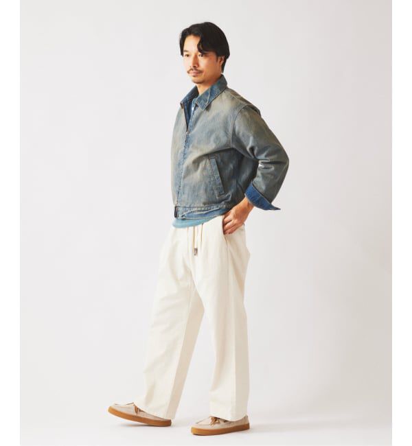 JOURNAL STANDARD relume「スモーキーデニム 11oz ジップブルゾン」|デニムジャケット|