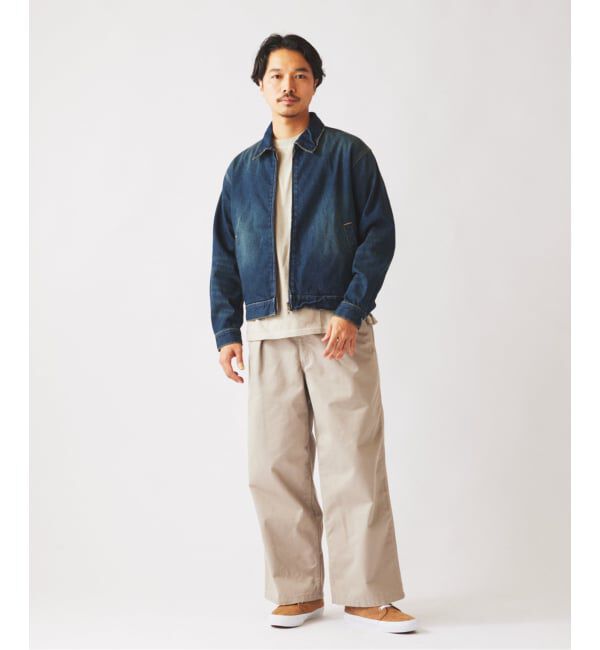 JOURNAL STANDARD relume「スモーキーデニム 11oz ジップブルゾン」|デニムジャケット|