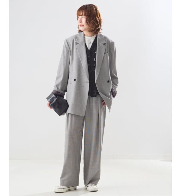 journal standard L'essage「【金子綾さん着用】フラワーレースベスト」|ダウンベスト・ベスト|