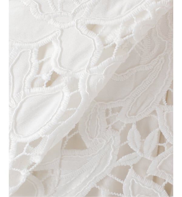 journal standard L'essage「【金子綾さん着用】フラワーレースベスト」|ダウンベスト・ベスト|