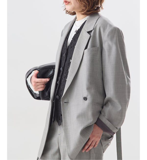 journal standard L'essage「【金子綾さん着用】フラワーレースベスト」|ダウンベスト・ベスト|