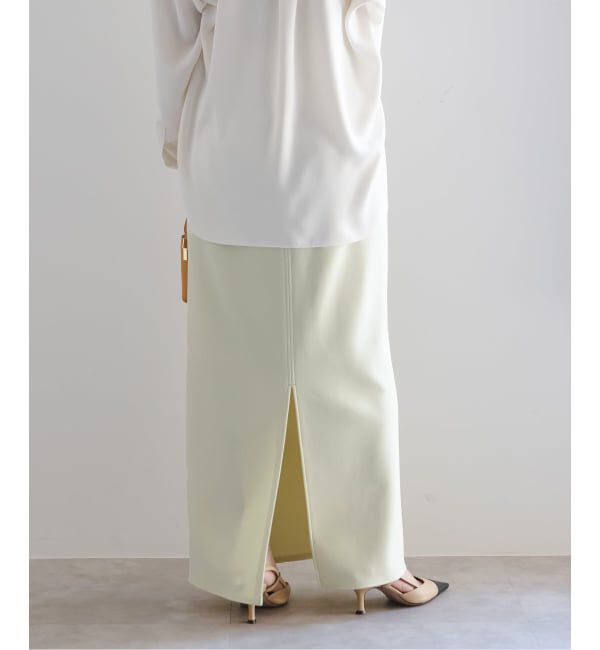 NOBLE「《追加》コンフォートジャージーライクタイトスカート」|スカート|