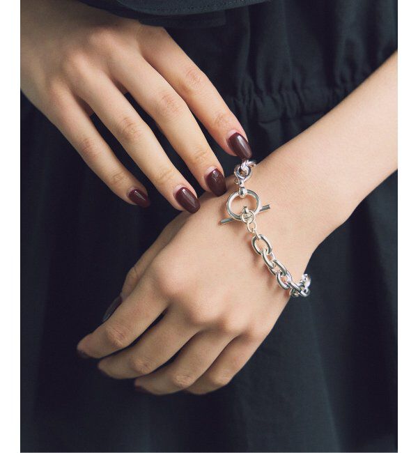 Spick and Span「【SAMH by LILAS】ボリュームチェーンブレスレット SV」|ブレスレット・バングル|