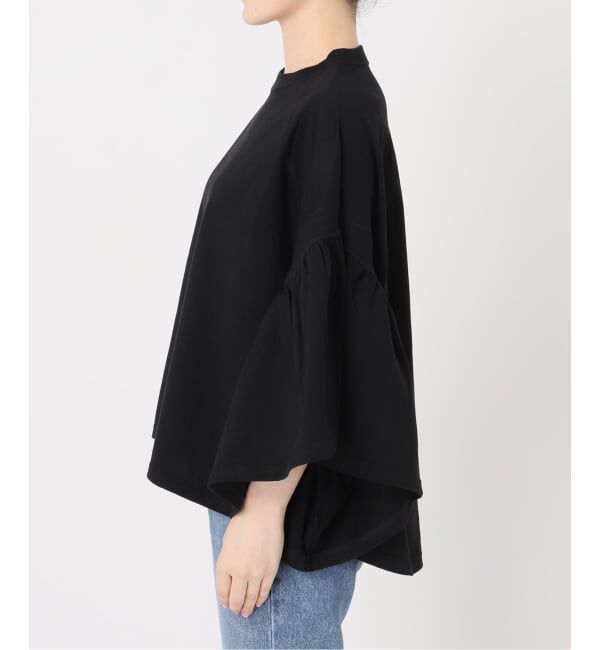 NOBLE「《追加》COG THE BIGSMOKE/コグザビッグスモーク LAURA GATHERED SLV TOP」|Tシャツ・カットソー|