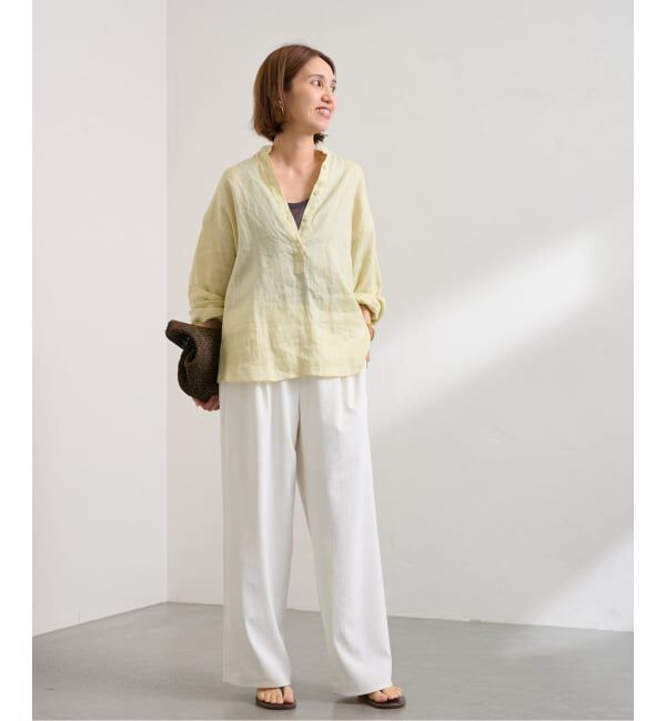 FRAMeWORK「≪追加≫ 手洗い可 / ポリエステルツイルリラックスパンツ 3」|その他|