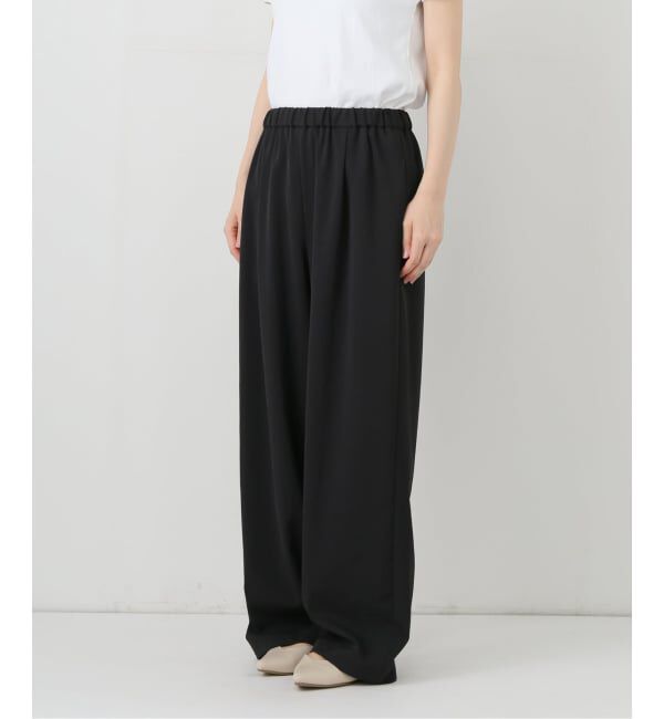 FRAMeWORK「≪追加≫ 手洗い可 / ポリエステルツイルリラックスパンツ」|その他|