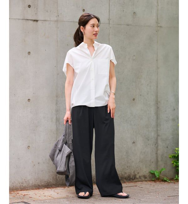 FRAMeWORK「≪追加≫ 手洗い可 / ポリエステルツイルリラックスパンツ」|その他|