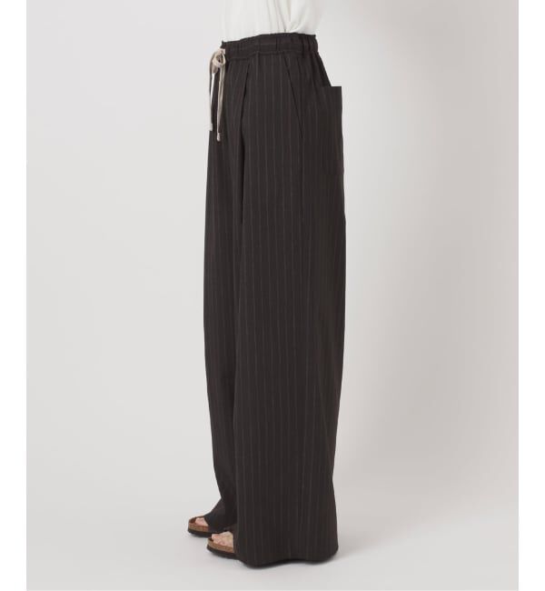 FRAMeWORK「TOPカラーイージースラックス」|スラックス|