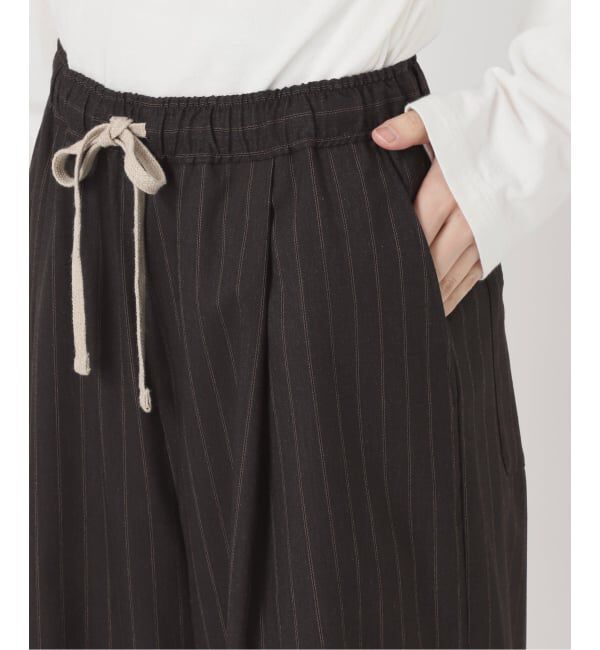 FRAMeWORK「TOPカラーイージースラックス」|スラックス|