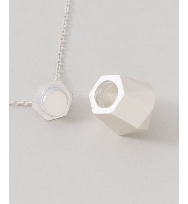 Spick and Span「《予約》【SAMH by LILAS】ジェムストーンモチーフネックレス SV」|ネックレス|