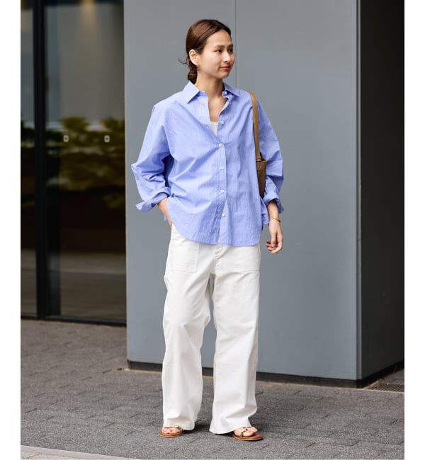 FRAMeWORK「≪追加予約≫ライトミリタリースラブベイカーパンツ 4」|カーゴ|