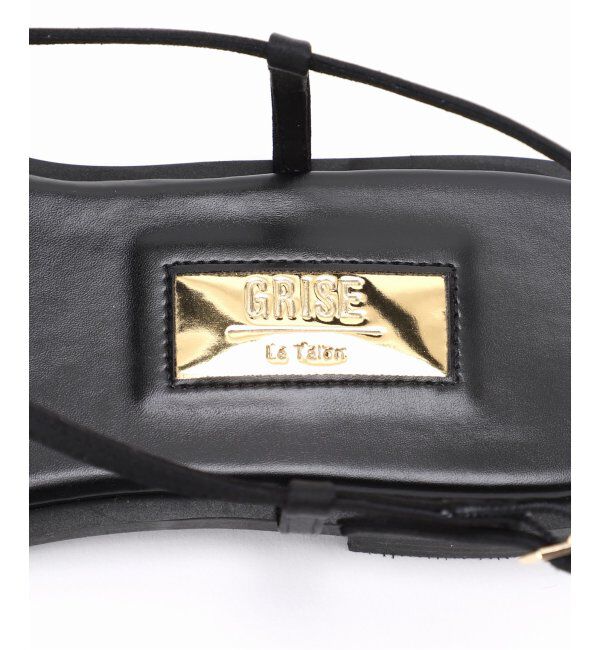  「《追加3》GRISEメタルリングクロストングサンダル」|サンダル|