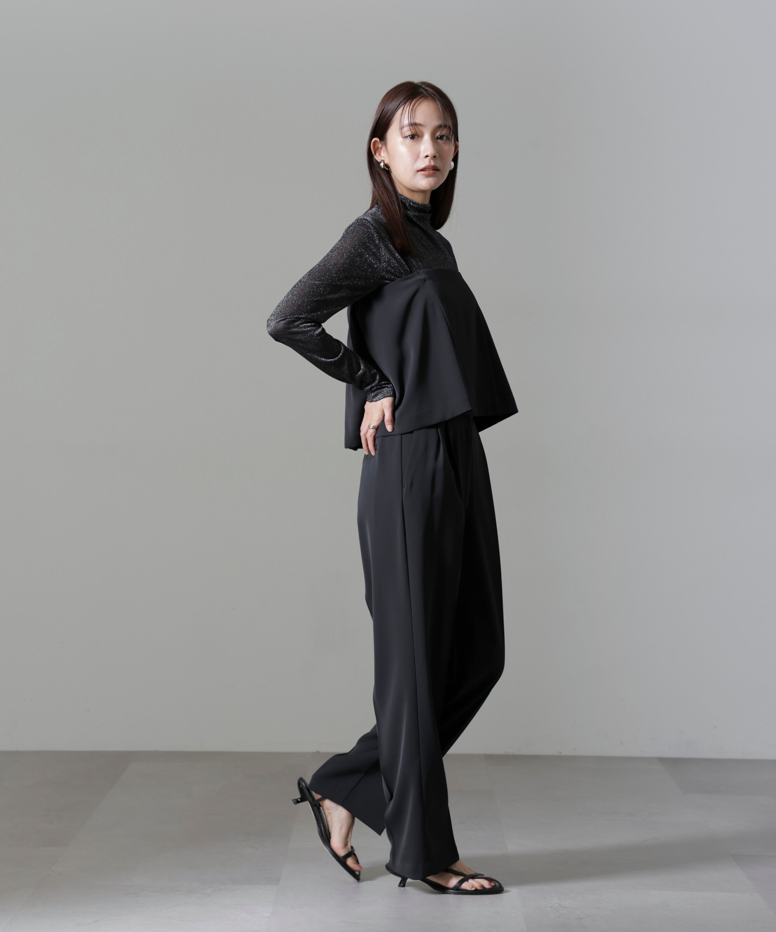 nano･universe「ベアトップキャミセットパンツ」|チノ|