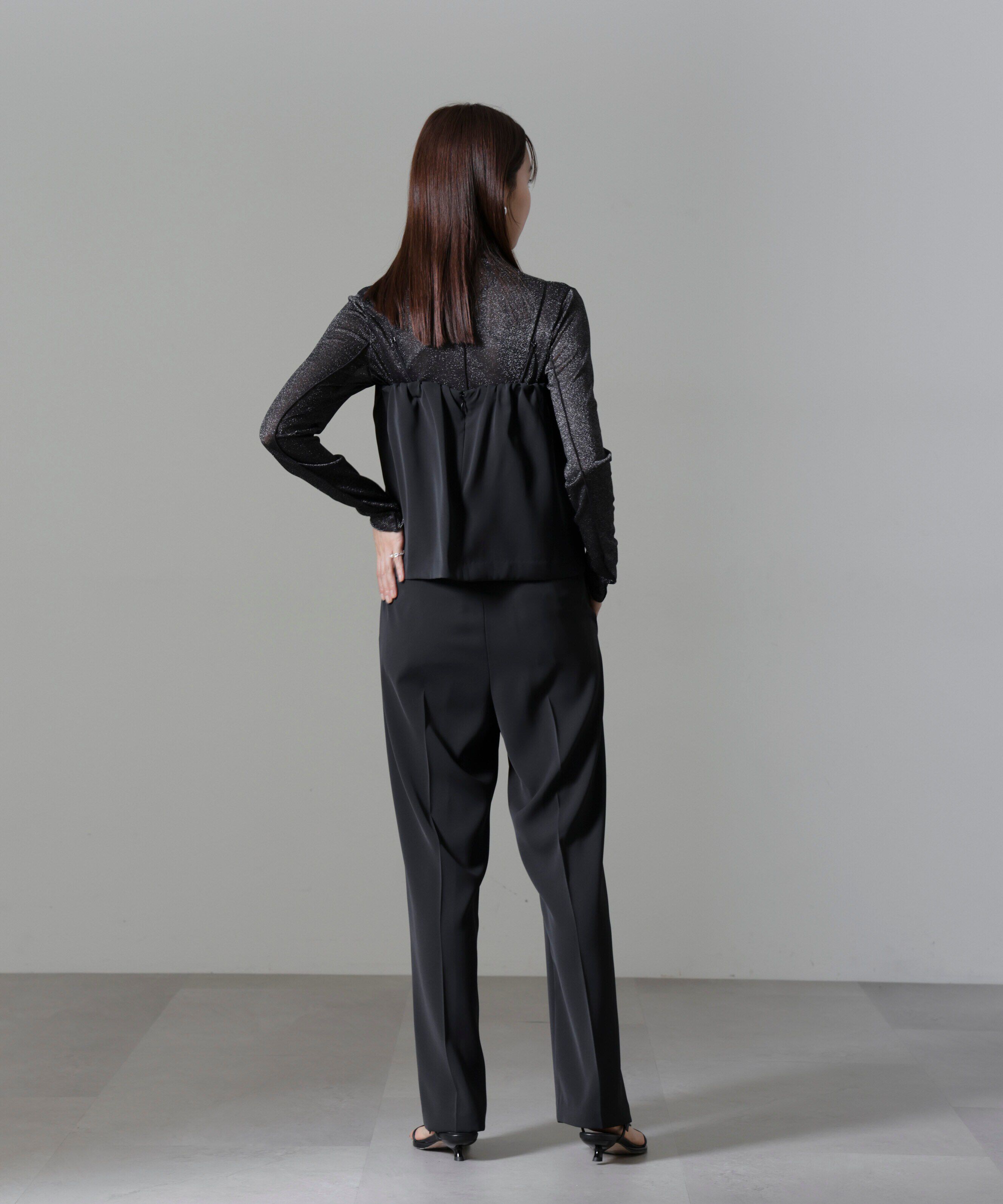 nano･universe「ベアトップキャミセットパンツ」|チノ|