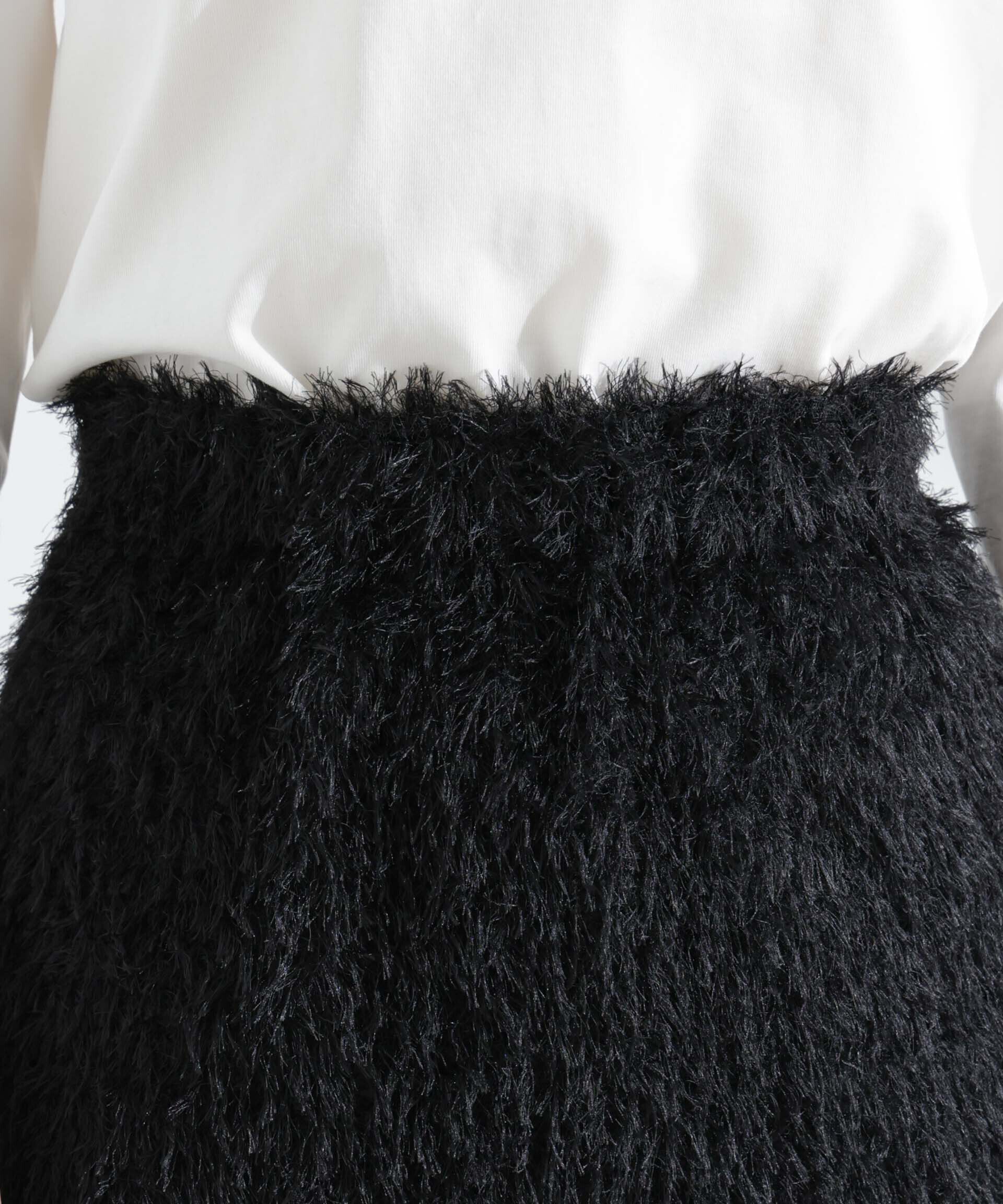 nano･universe「チュールフリンジスカート(セットアップ可)」|スカート|