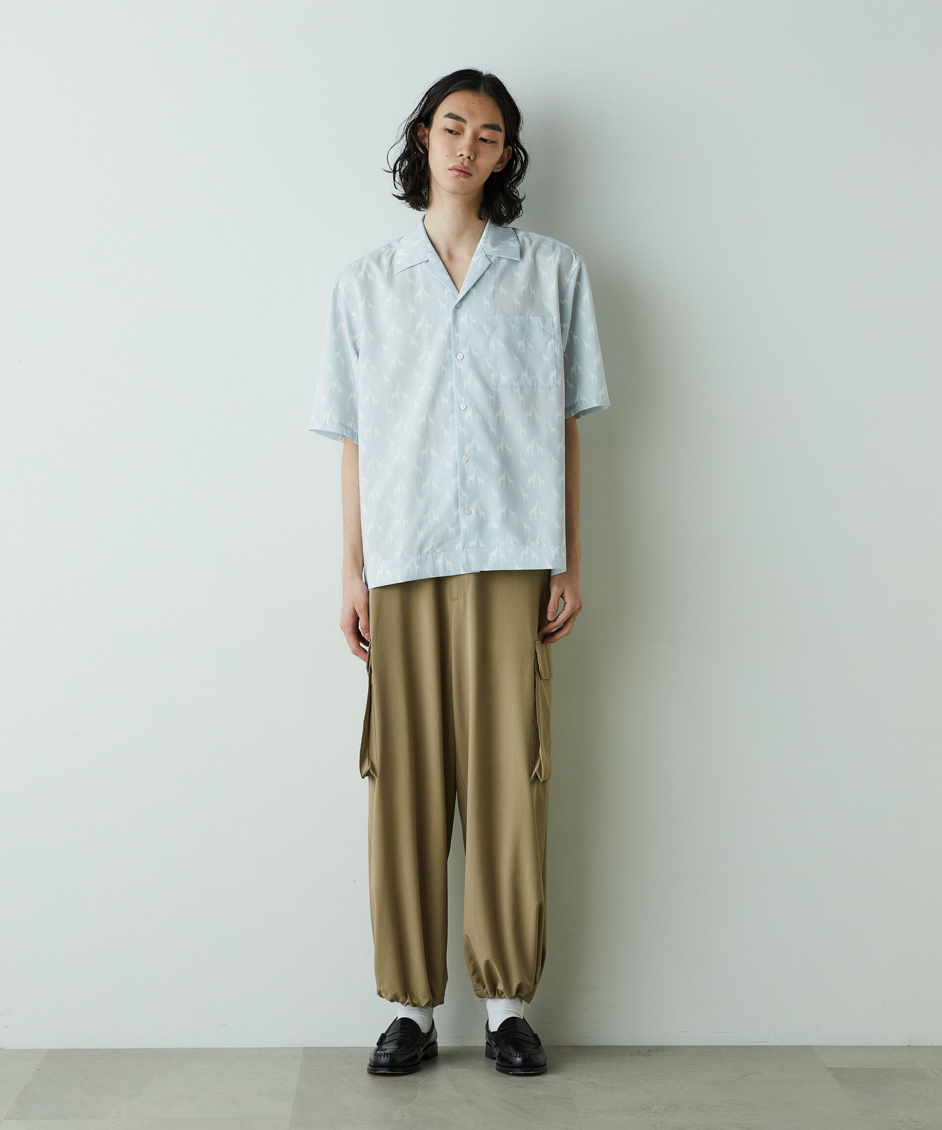 nano･universe「「HOTEL PALACE」オテルパラス アニマルグラフィックプリントシャツ」|シャツ・ブラウス|