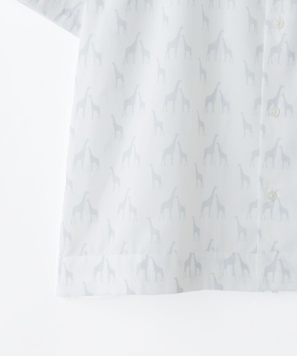 nano･universe「「HOTEL PALACE」オテルパラス アニマルグラフィックプリントシャツ」|シャツ・ブラウス|