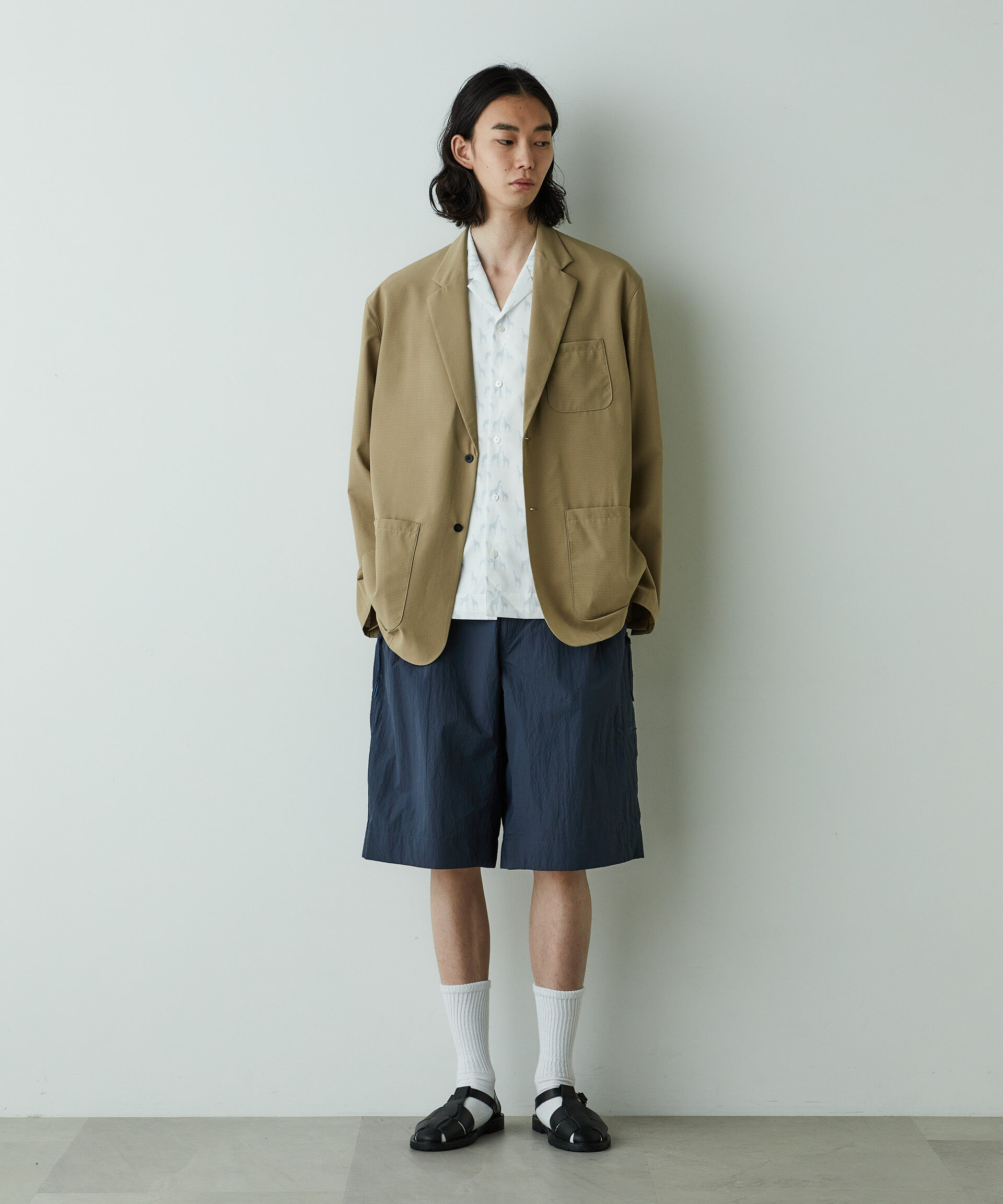 nano･universe「「HOTEL PALACE」オテルパラス アニマルグラフィックプリントシャツ」|シャツ・ブラウス|