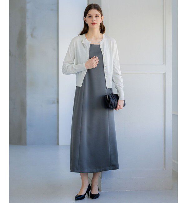 23区「【APPLAUDIR】ブライトフラワーレースコンビ ドレス」|ドレス|