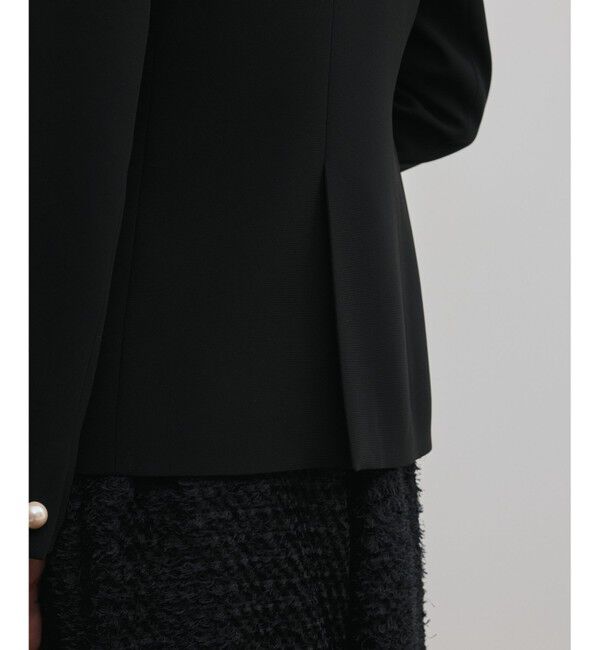 GRACE CONTINENTAL「トリアセノーカラージャケット」|ノーカラージャケット|