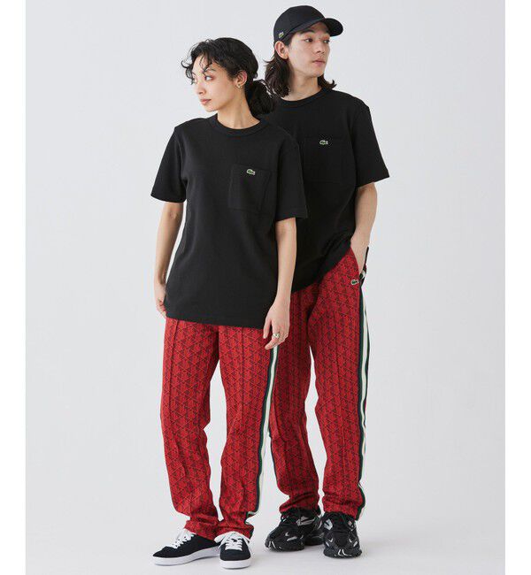 LACOSTE「鹿の子地ポケット半袖Tシャツ」|Tシャツ・カットソー|