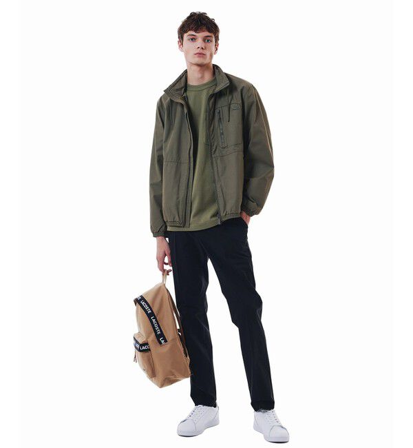 LACOSTE「鹿の子地ポケット半袖Tシャツ」|Tシャツ・カットソー|