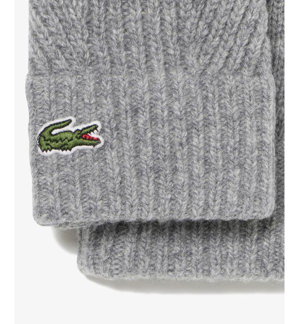LACOSTE「コンビ・ニッティンググローブ」|手袋|