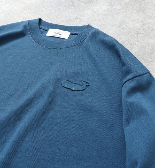 NOLLEY'S goodman「度詰め引き揃え天竺 クラフトクジラ ワンポイントロンT 25AW」|Tシャツ・カットソー|