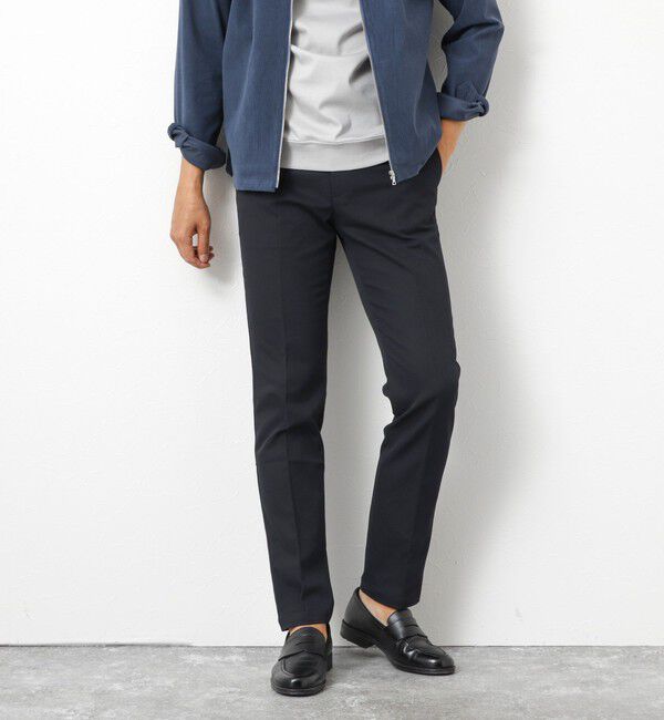 NOLLEY'S goodman「《ビジカジ対応》吸水速乾 ツイルストレッチスリムフィット 25AW」|チノ|