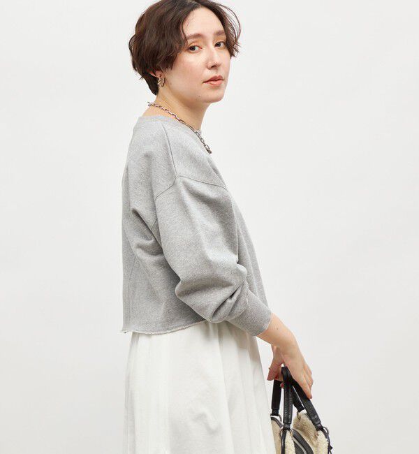 NOLLEY'S「ショート丈裏毛スウェット」|スウェット・ジャージ|