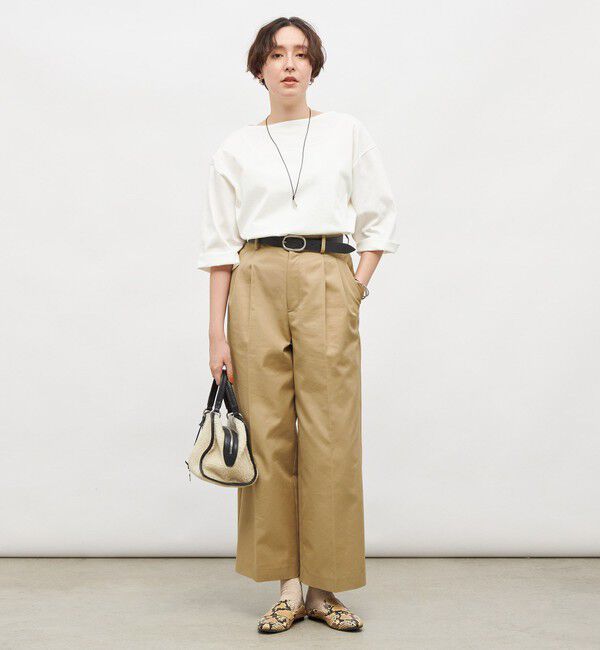 NOLLEY'S「【MD 二見☆別注】oversized cotton T-shirt」|Tシャツ・カットソー|