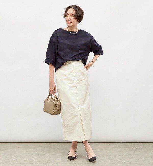 NOLLEY'S「【MD 二見☆別注】oversized cotton T-shirt」|Tシャツ・カットソー|