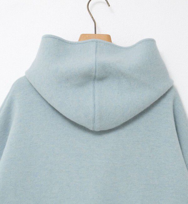 Rie Miller「ハーフ丈フーディー リバー風ニットコート」|その他|