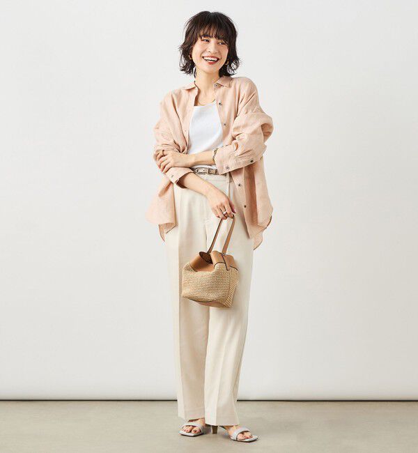 NOLLEY'S「MY STANDARD マルチWAYリネンシャツ」|シャツ・ブラウス|