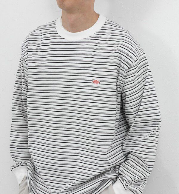 NOLLEY'S goodman「【DANTON/ダントン】DT-C0200TCB STRIPE LONG SLEEVE T-SHIRT 26SS」|Tシャツ・カットソー|