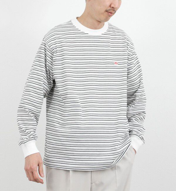 NOLLEY'S goodman「【DANTON/ダントン】DT-C0200TCB STRIPE LONG SLEEVE T-SHIRT 26SS」|Tシャツ・カットソー|