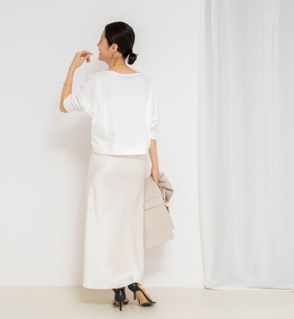 NOLLEY'S「ウォッシャブルドルマンTシャツ」|Tシャツ・カットソー|