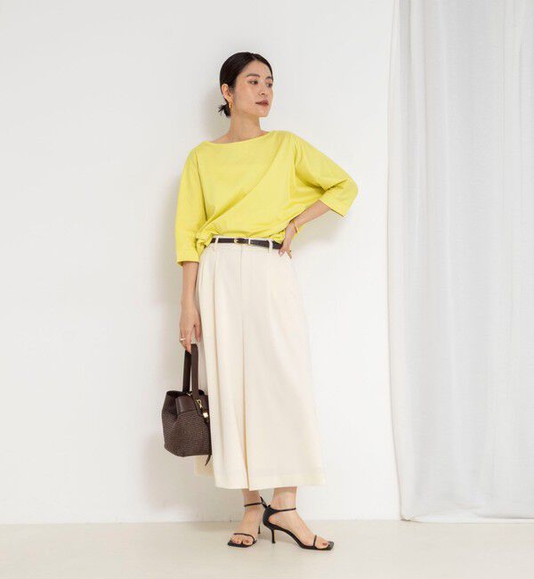 NOLLEY'S「ウォッシャブルドルマンTシャツ」|Tシャツ・カットソー|