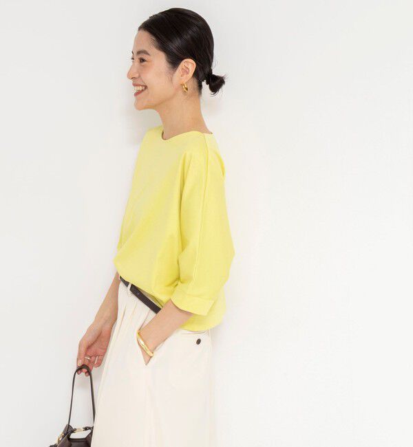 NOLLEY'S「ウォッシャブルドルマンTシャツ」|Tシャツ・カットソー|