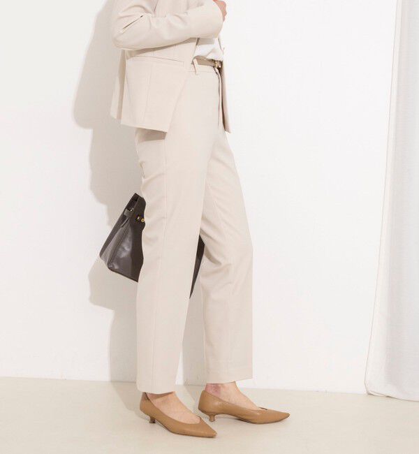 NOLLEY'S sophi「《セットアップ対応》ウォッシャブル2WAY ツイルストレッチテーパードパンツ」|その他|