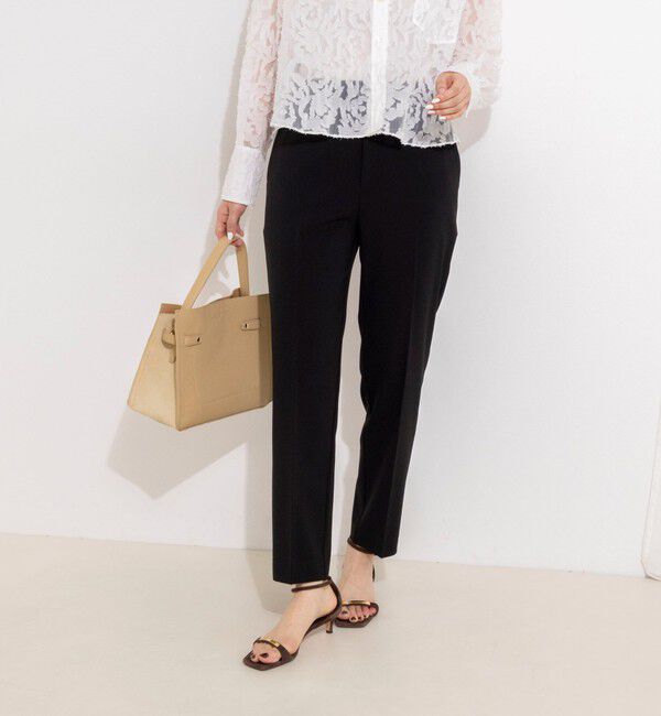 NOLLEY'S sophi「《セットアップ対応》ウォッシャブル2WAY ツイルストレッチテーパードパンツ」|その他|