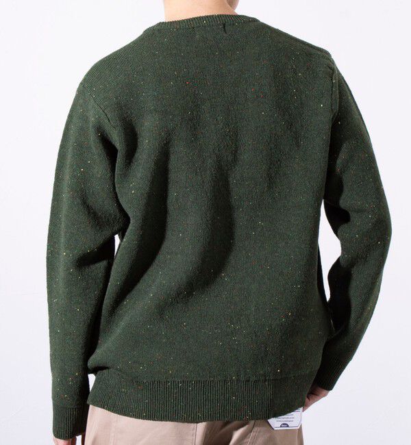 GLOSTER「【GLOSTER/グロスター】カラーネップ プルオーバー クルーネックニット」|ニット・セーター|