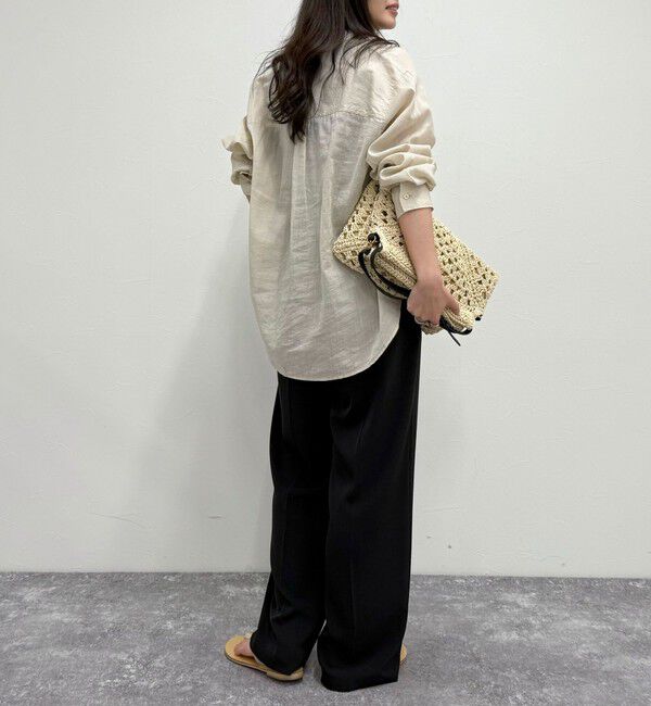 fredy emue「ラミーバンドカラーシャツ」|シャツ・ブラウス|