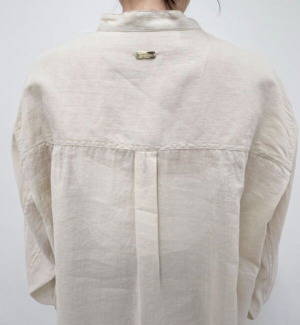 fredy emue「ラミーバンドカラーシャツ」|シャツ・ブラウス|