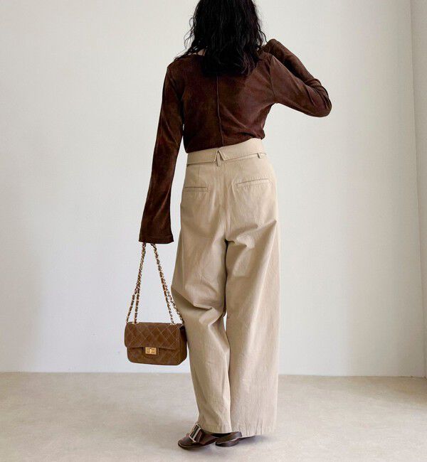 fredy emue「シアーフロッキーフレアスリーブプルオーバー」|Tシャツ・カットソー|