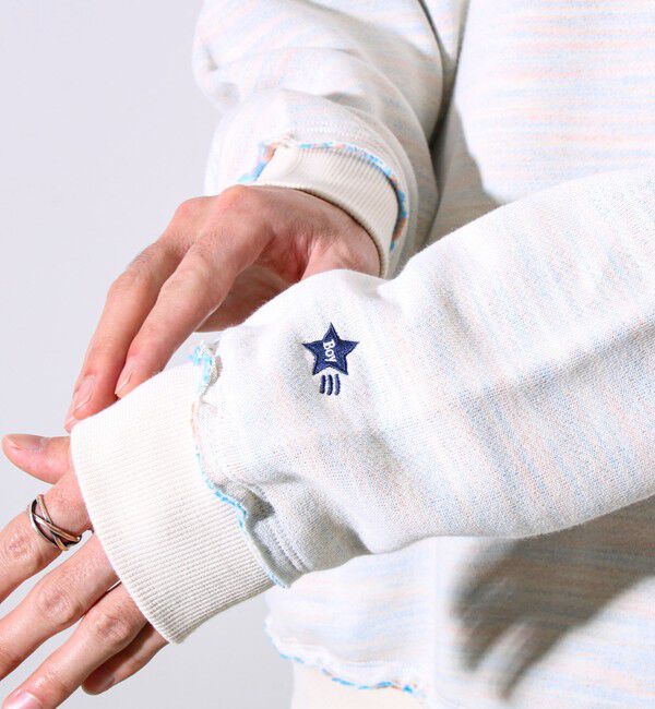 GLOSTER「【BOY BACK FANCYシリーズ】 スウェットプルオーバー」|スウェット・ジャージ|